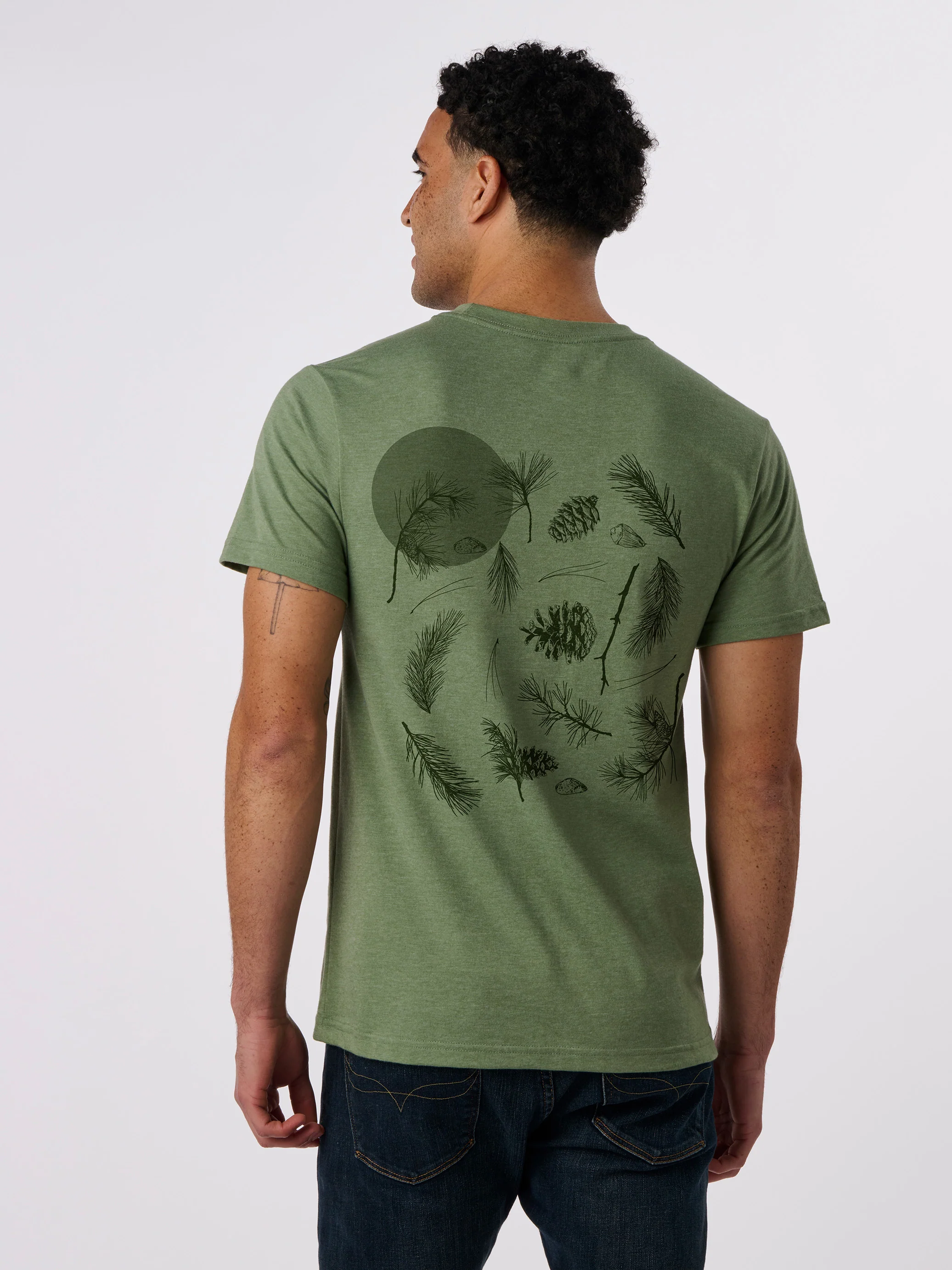 EC100 - Pines Eco Short Sleeve T-Shirt - Image 4