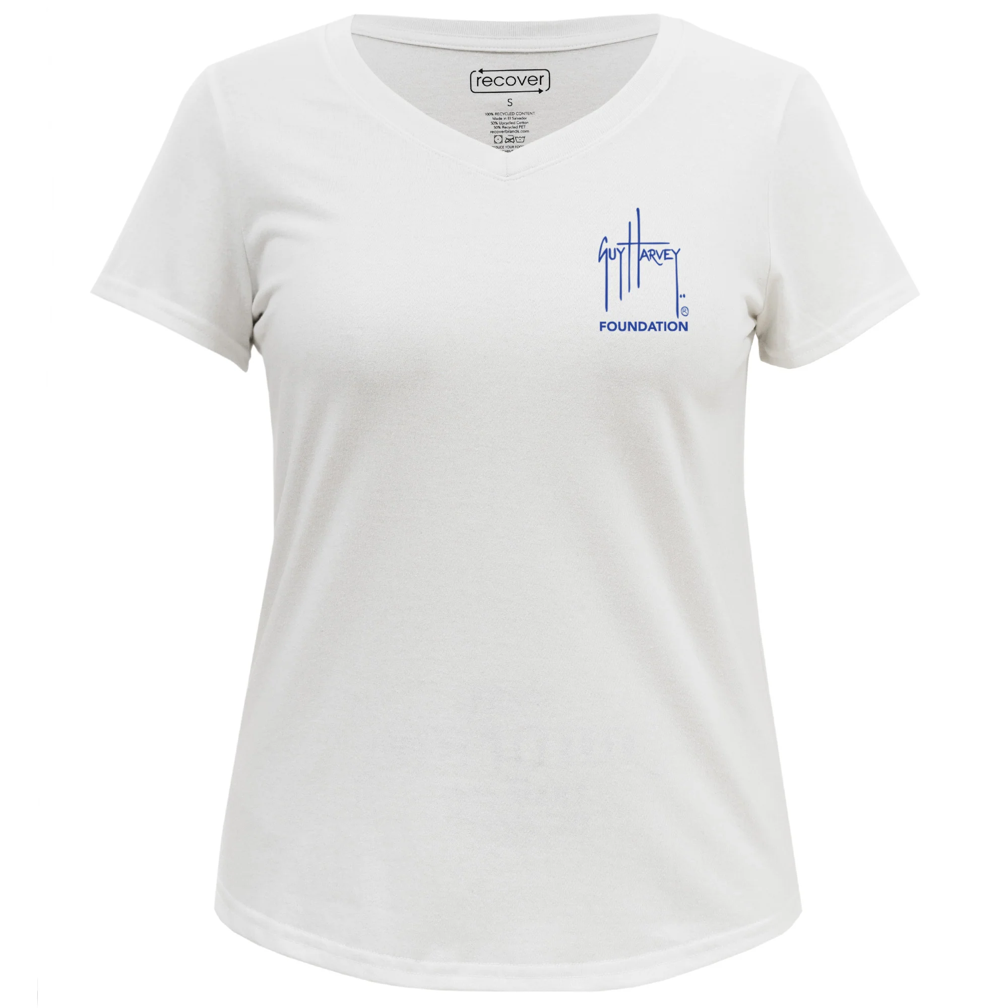 Guy Harvey Foundation Love the Blue Women's Eco T-Shirt - Image 4