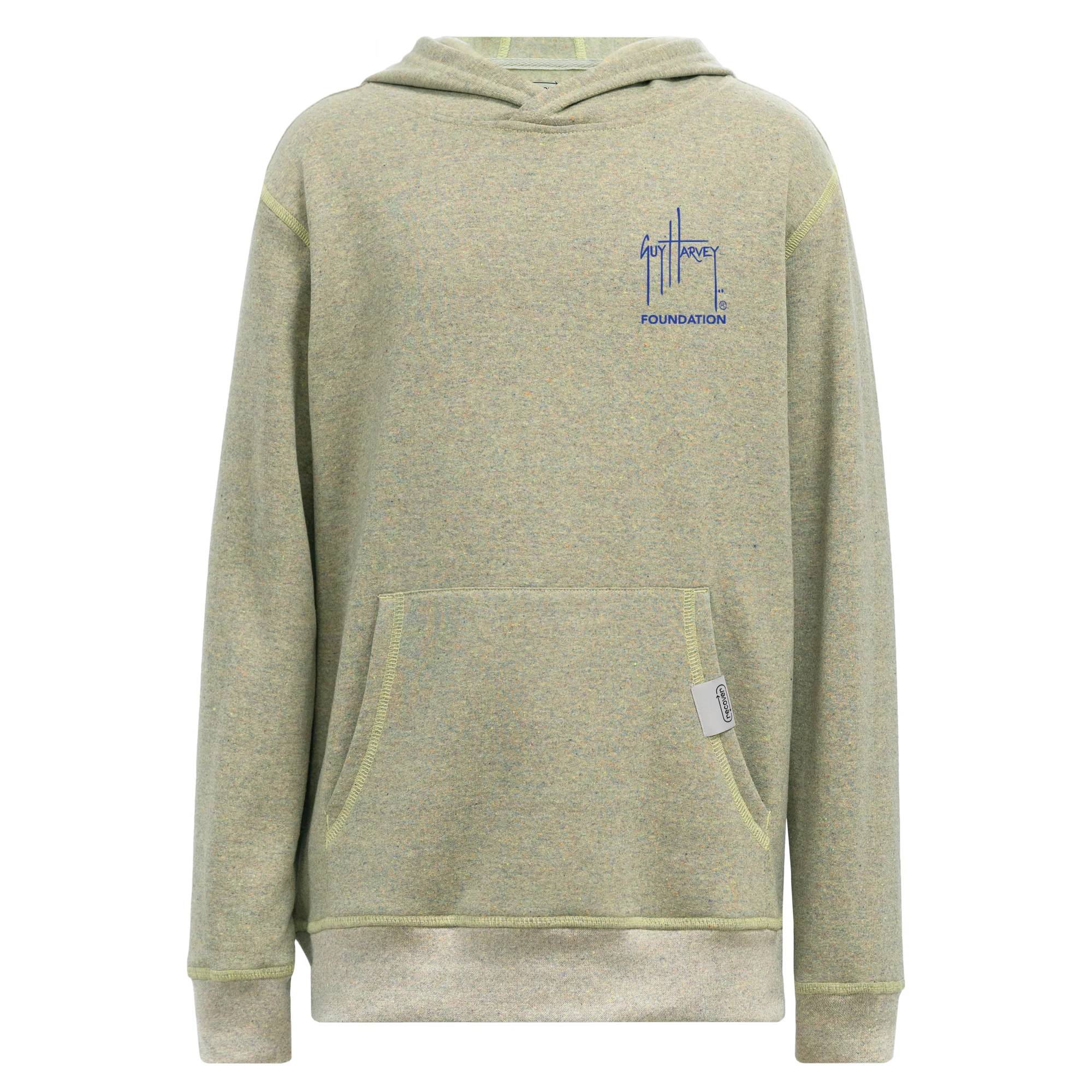 Guy Harvey Foundation Love the Blue Youth Pullover Hoodie - Image 2