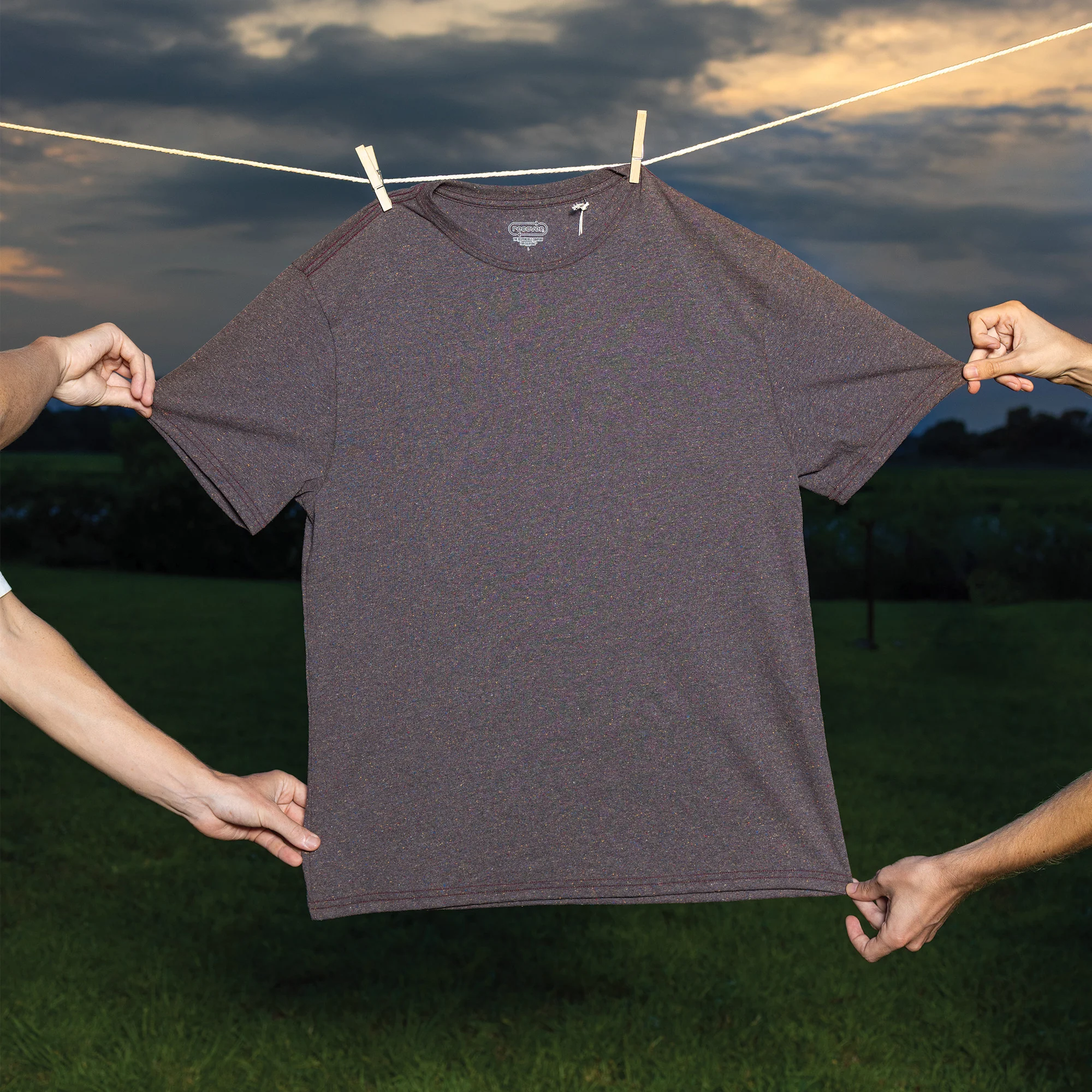 L.A.B. - EC100 - Milky Way Eco T-Shirt - Image 3