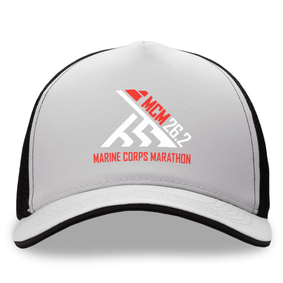 MCM Logo 5-Panel Trucker Hat - Image 2