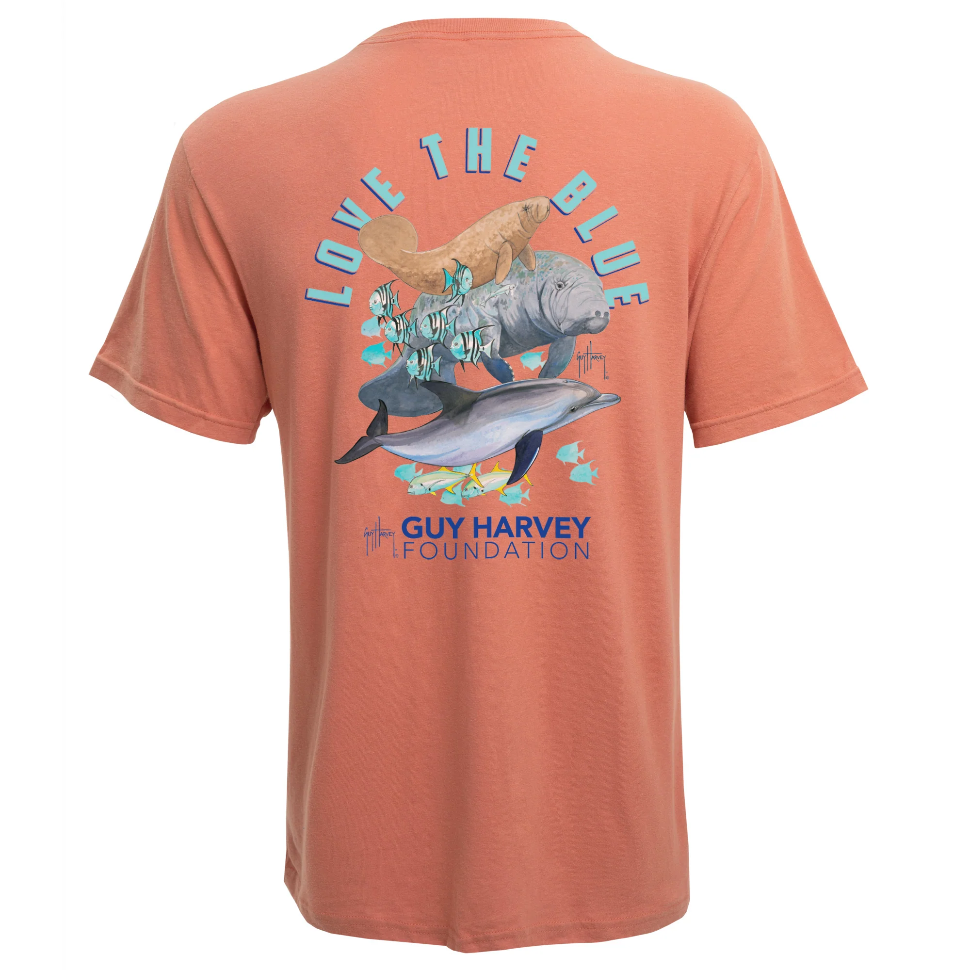 Guy Harvey Foundation Manatee Organic T-Shirt