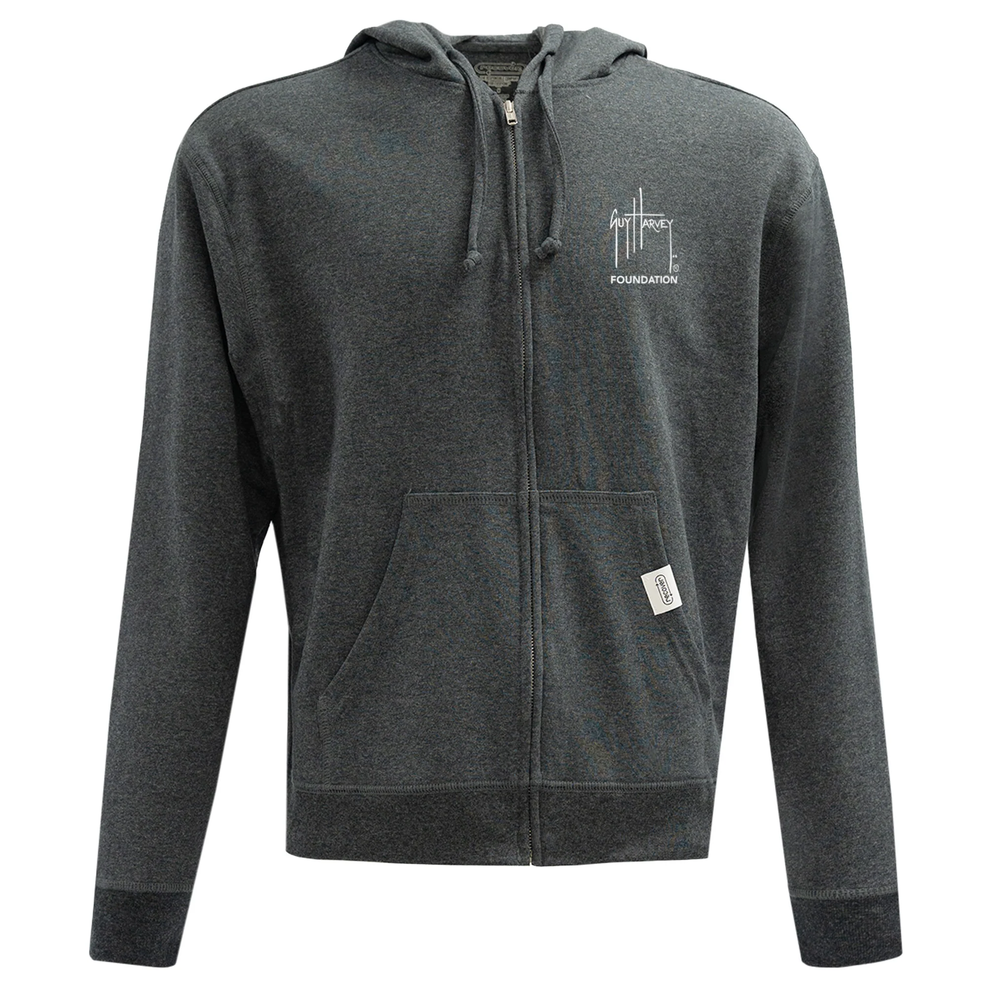 Guy Harvey Foundation Getting Salty Shark Zip Hoodie - Image 4
