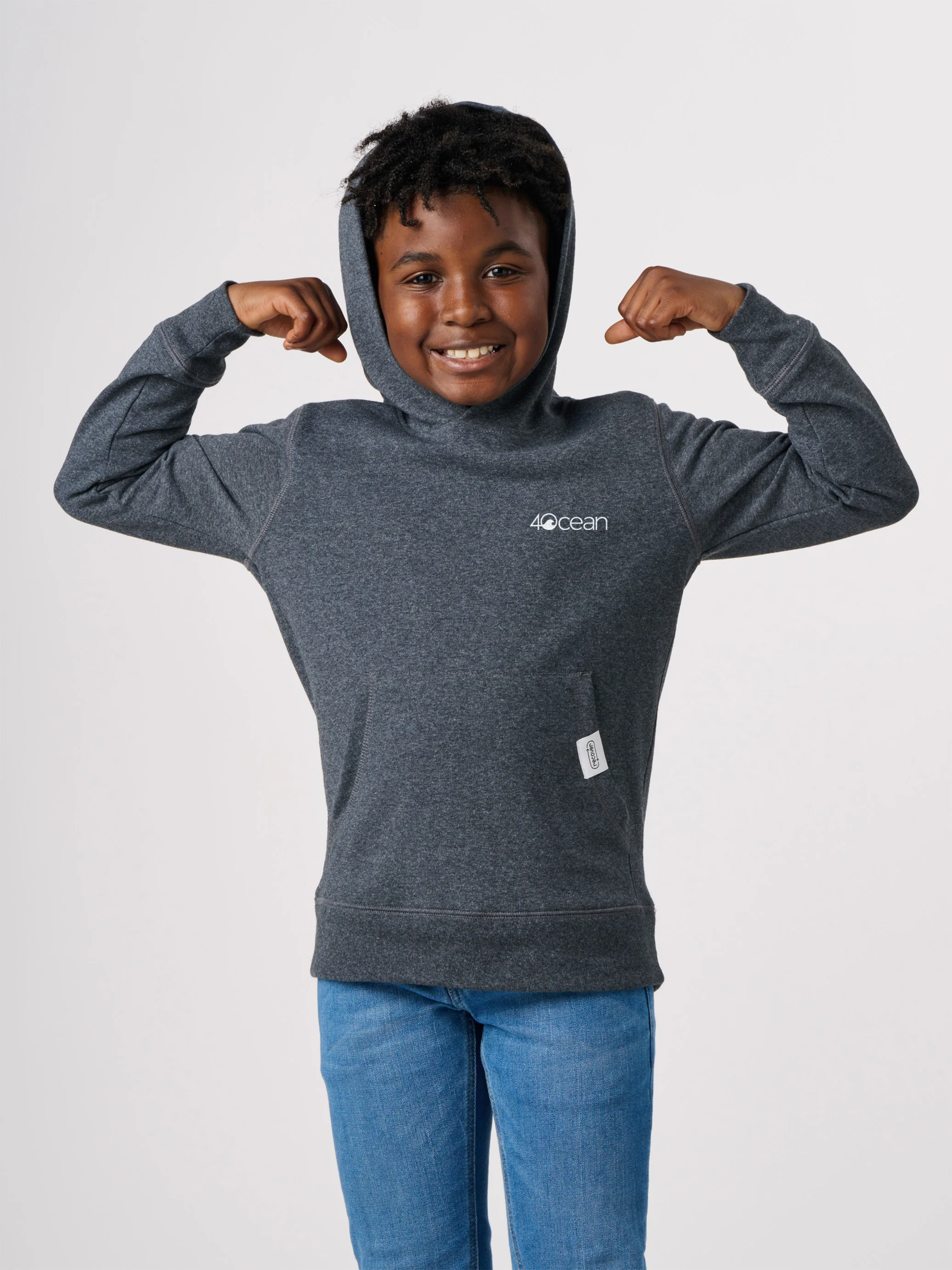 Shark Microplastic Youth Pullover Hoodie - Image 12