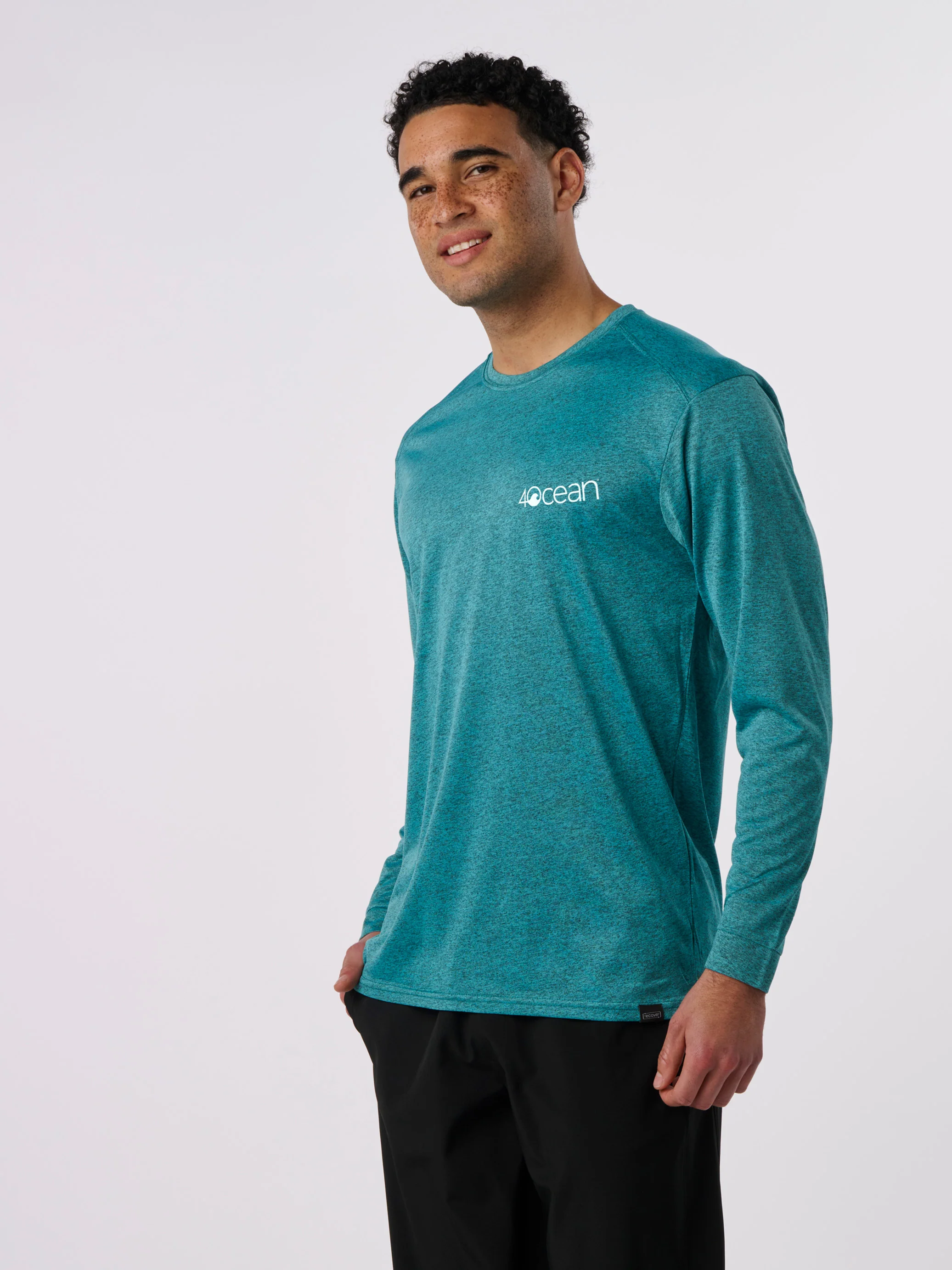 4ocean Logo Sport Long Sleeve T-Shirt - Image 11