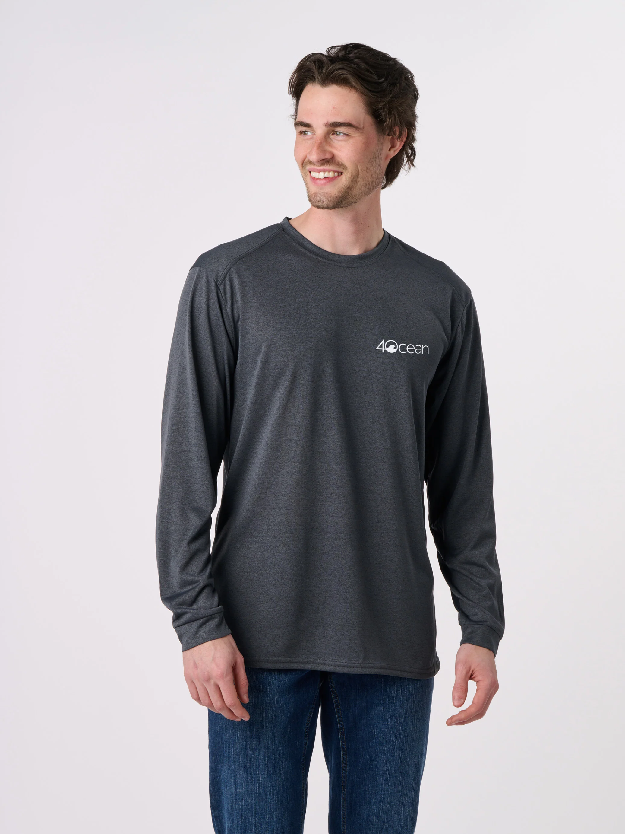 4ocean Logo Sport Long Sleeve T-Shirt - Image 7