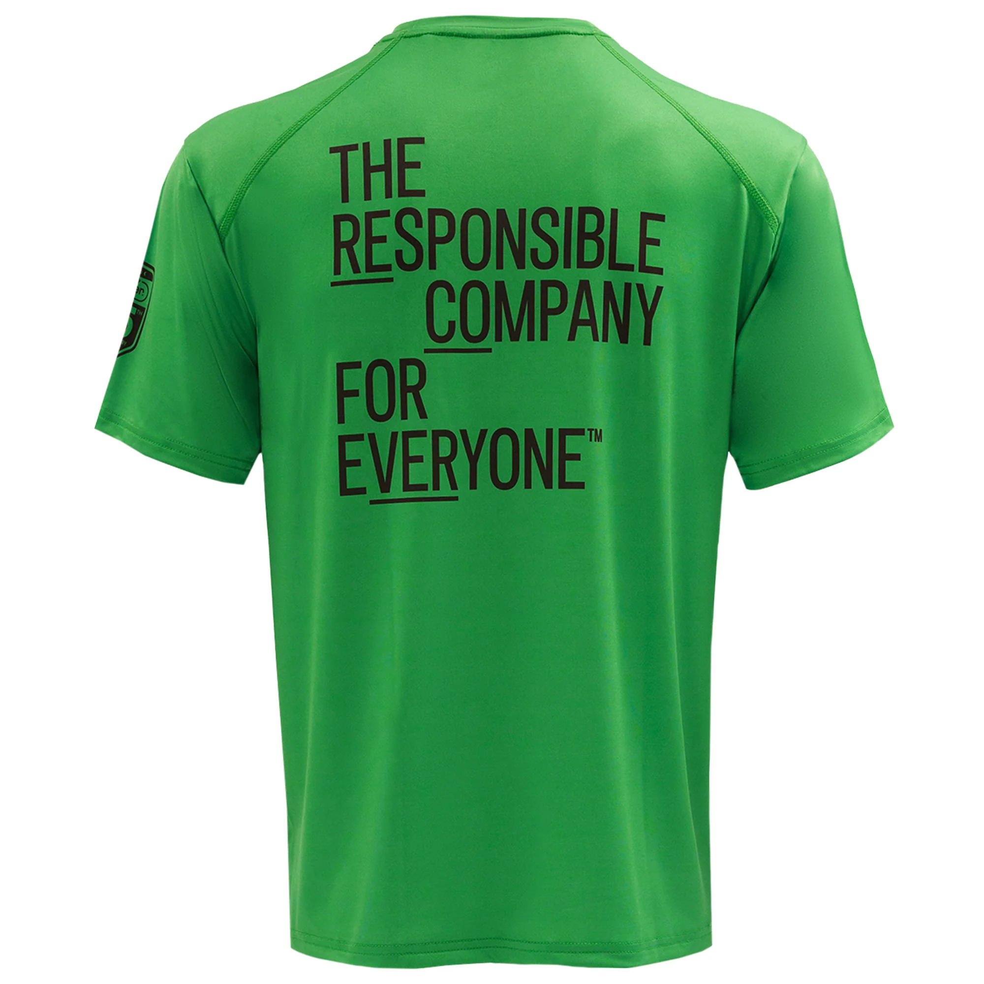 RM2101 - Men's Logo Sport Stretch Short Sleeve T-Shirt - Image 2