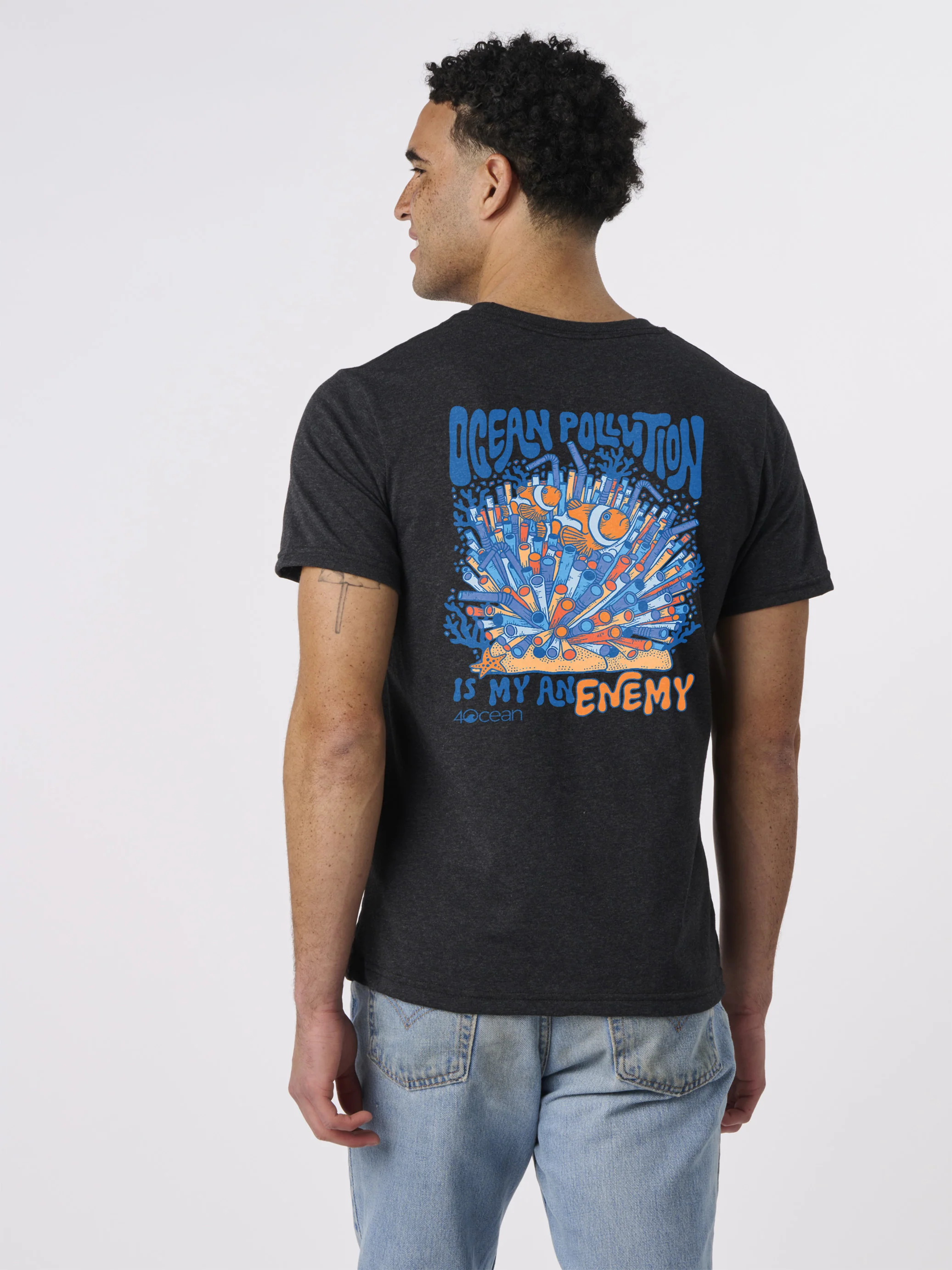 Ocean Pollution Is My Enemy Unisex T-Shirt - Image 14