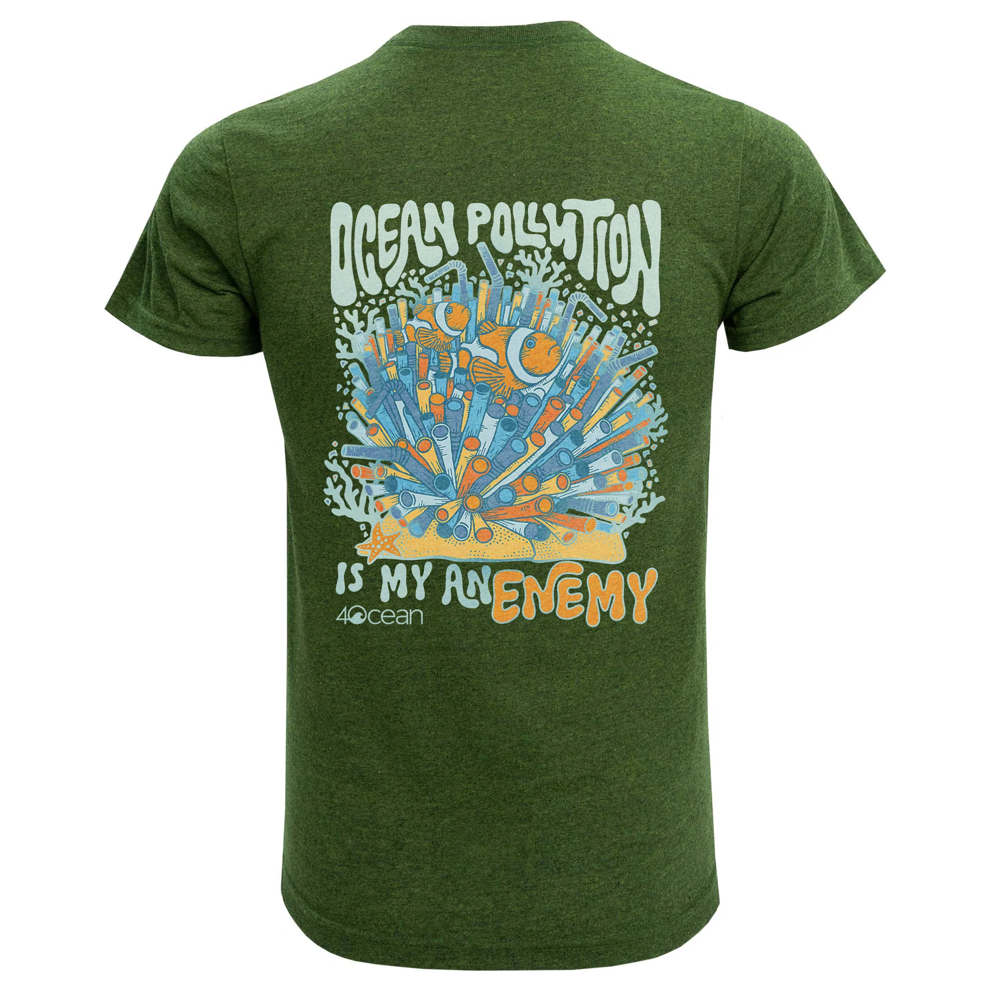 Ocean Pollution Is My Enemy Unisex T-Shirt - Image 17