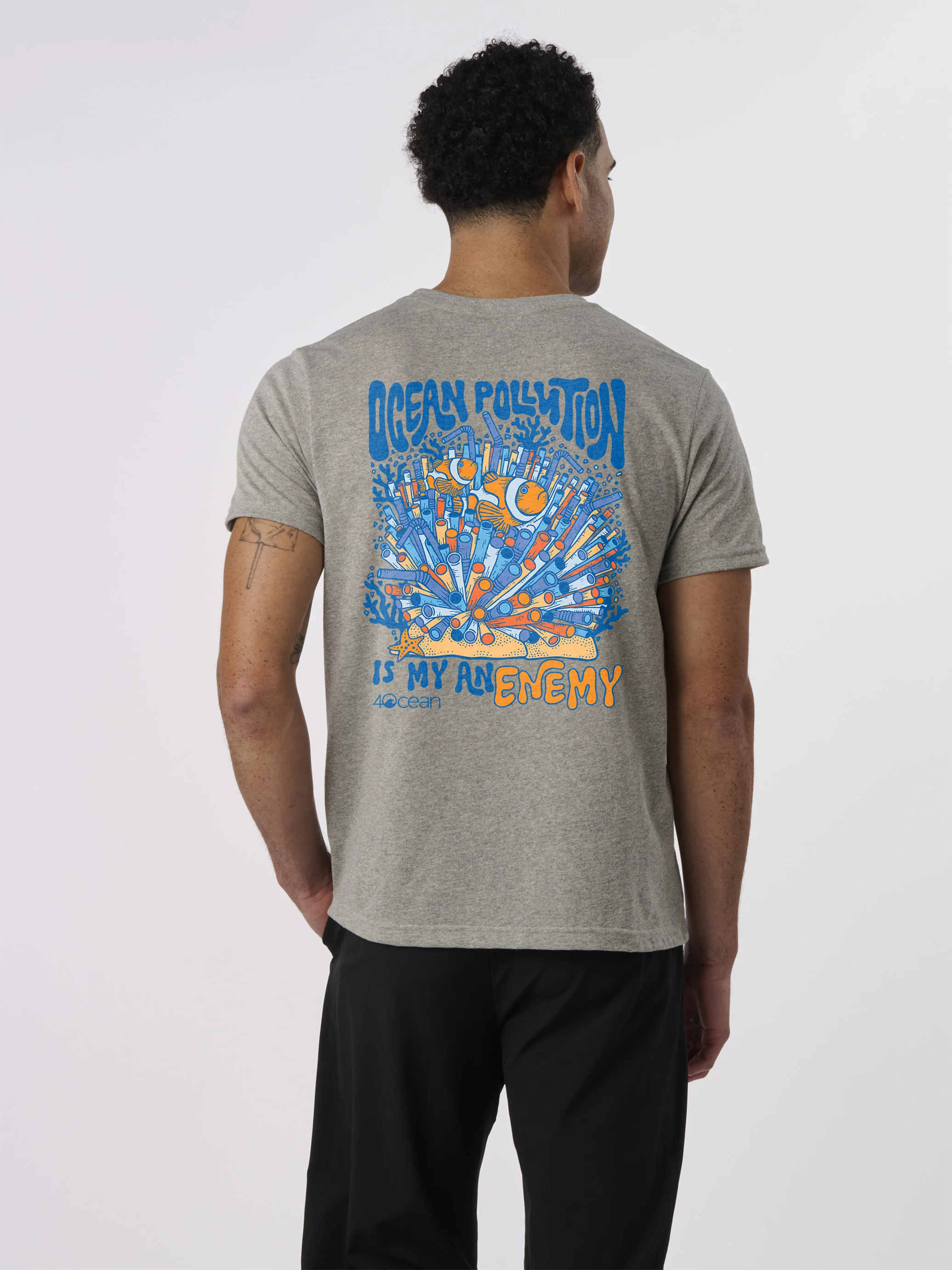 Ocean Pollution Is My Enemy Unisex T-Shirt - Image 2