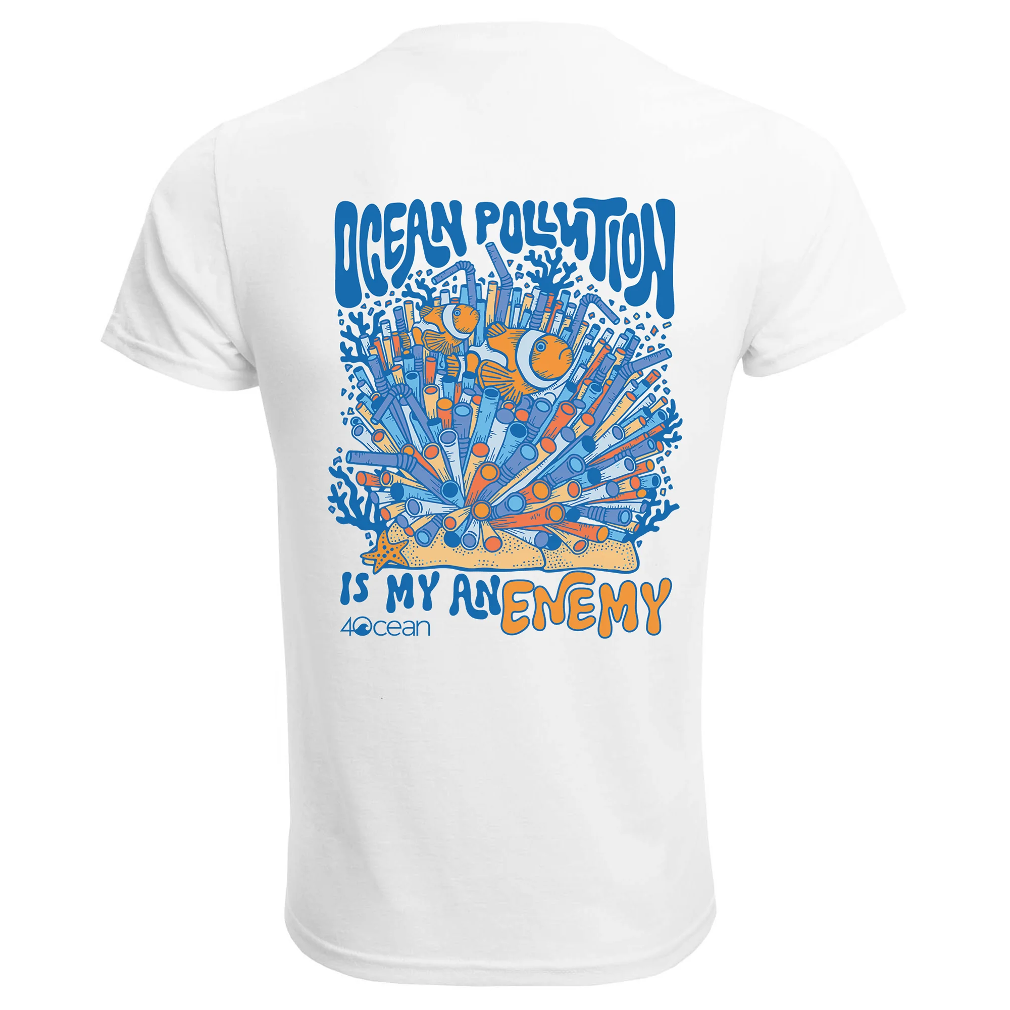 Ocean Pollution Is My Enemy Unisex T-Shirt - Image 5