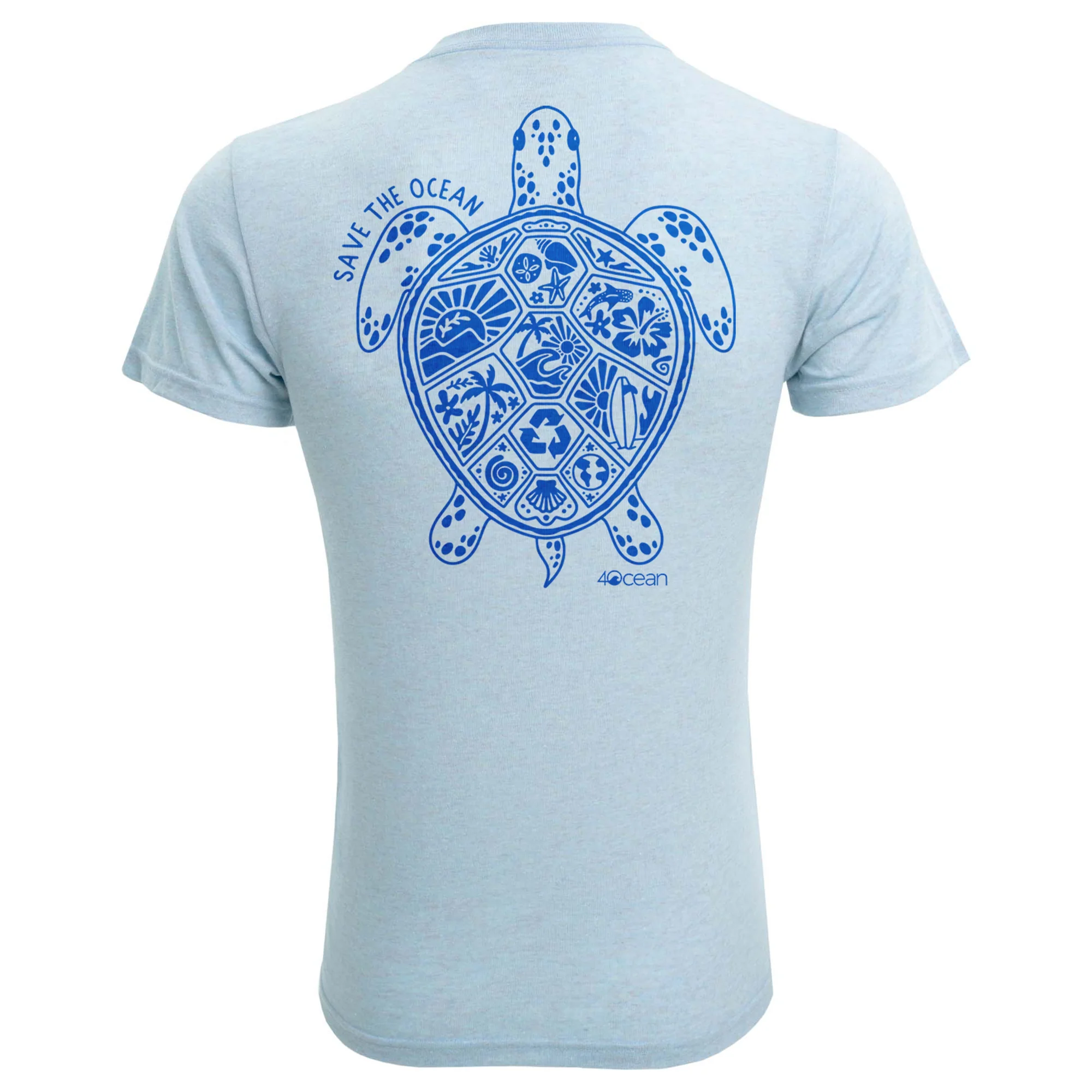 Save The Ocean Turtle Unisex T-Shirt - Image 13