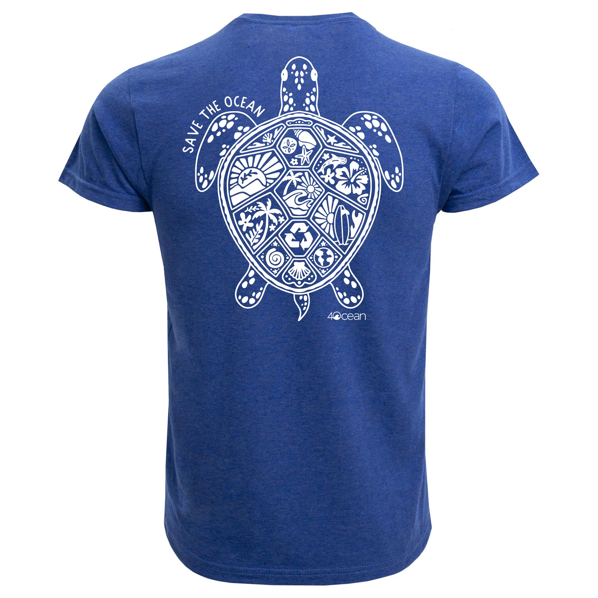 Save The Ocean Turtle Unisex T-Shirt - Image 17