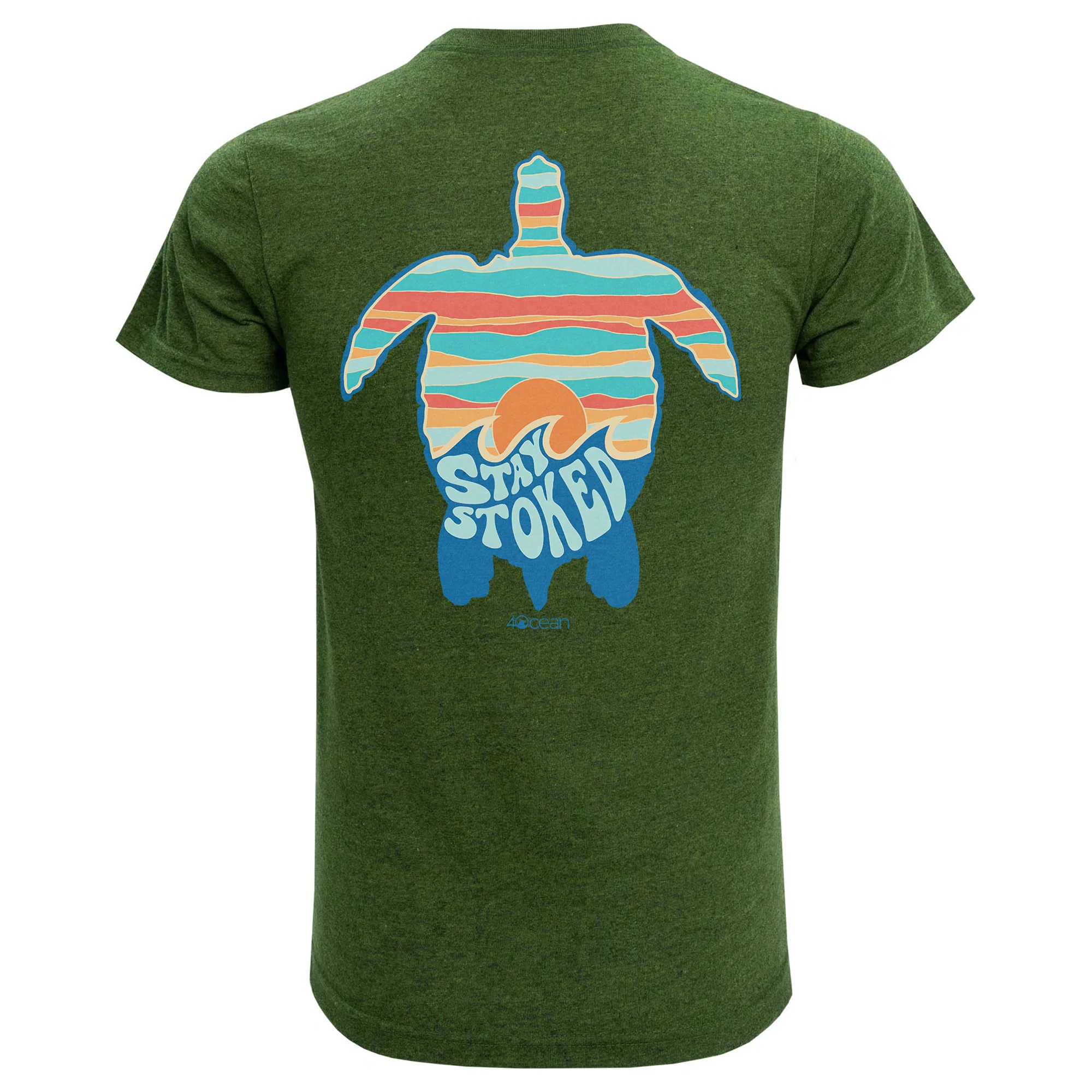 Stay Stoked Turtle Unisex T-Shirt - Image 15