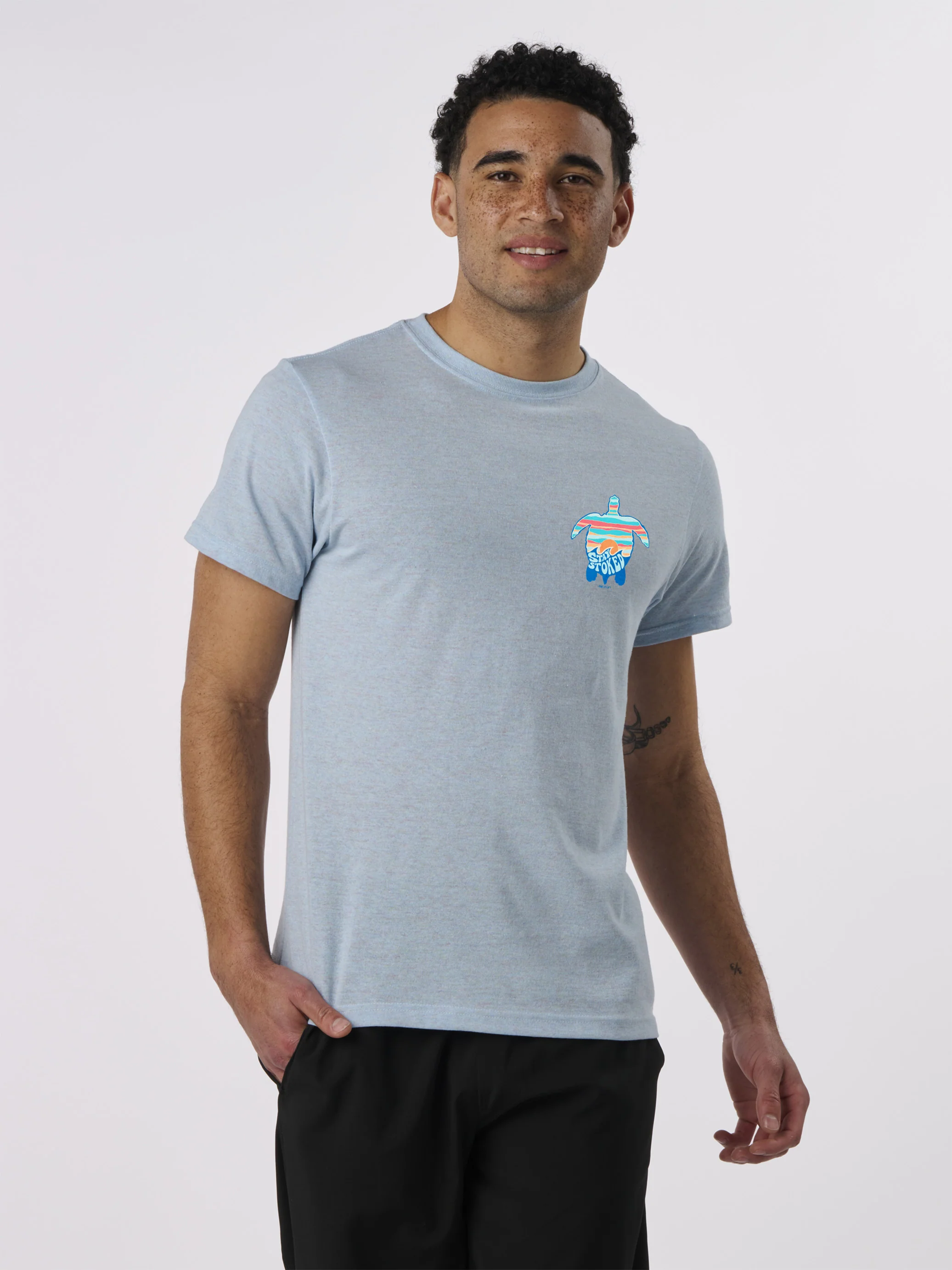 Stay Stoked Turtle Unisex T-Shirt - Image 20
