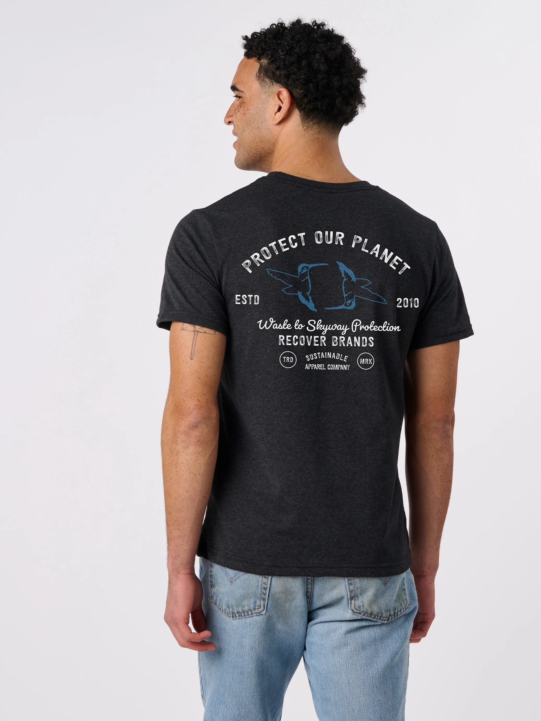 RS100 - Protect Our Planet Classic Short Sleeve T-Shirt - Image 3