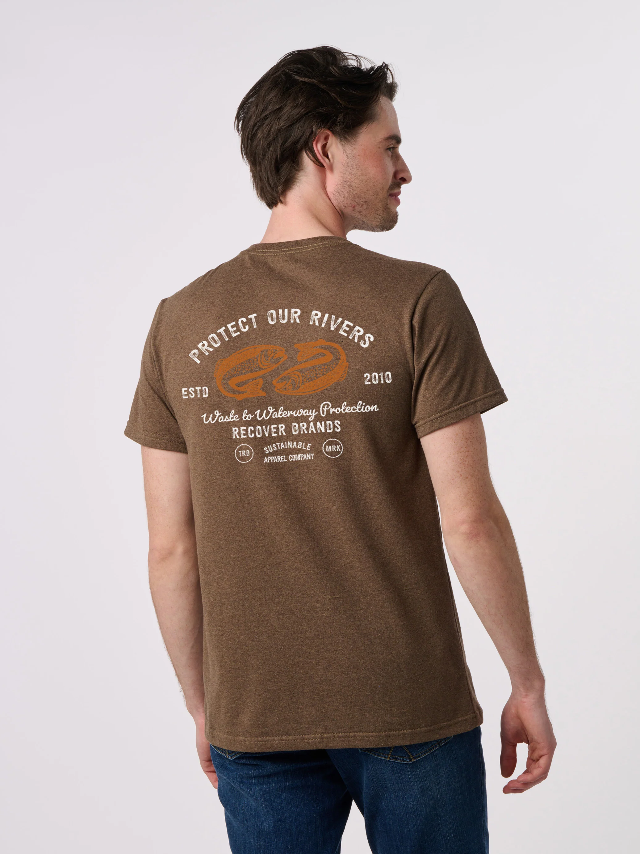 RS100 - Protect Our Rivers Classic Short Sleeve T-Shirt - Image 3