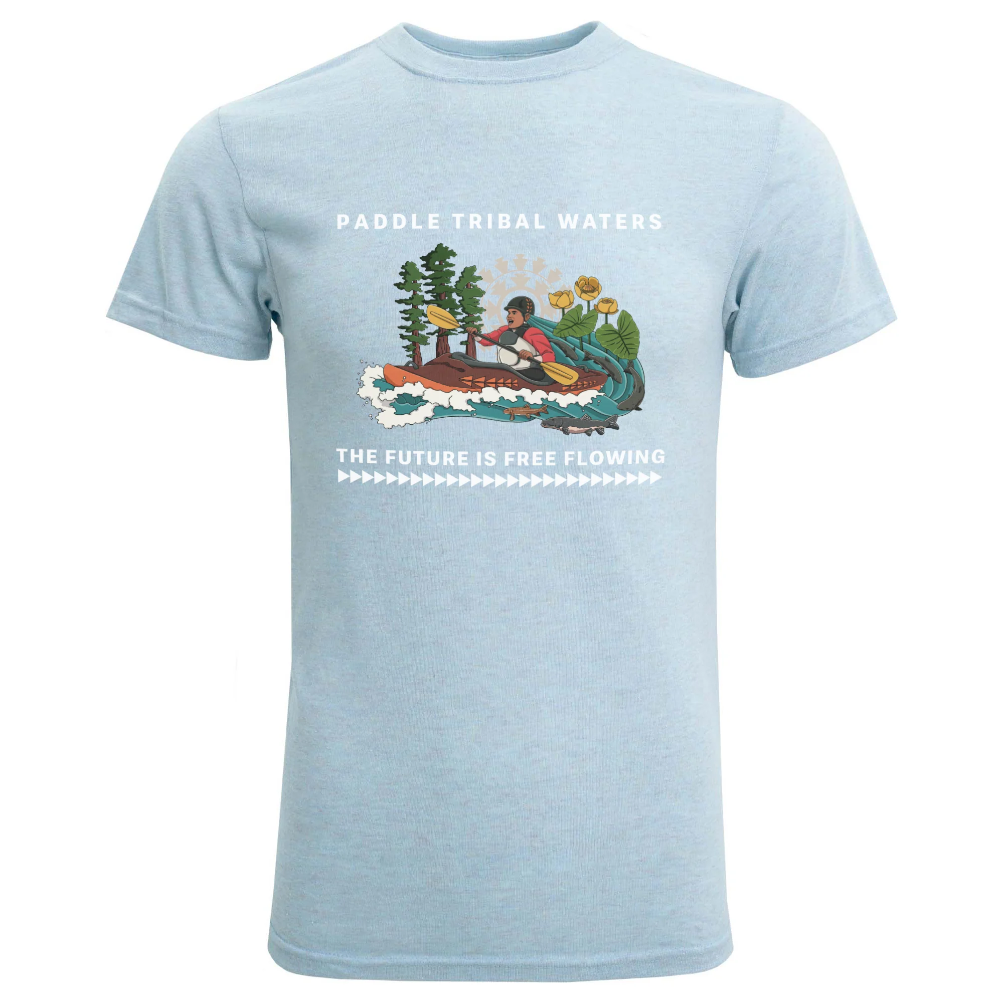 Paddle Tribal Waters Classic Short Sleeve T-Shirt - Image 3
