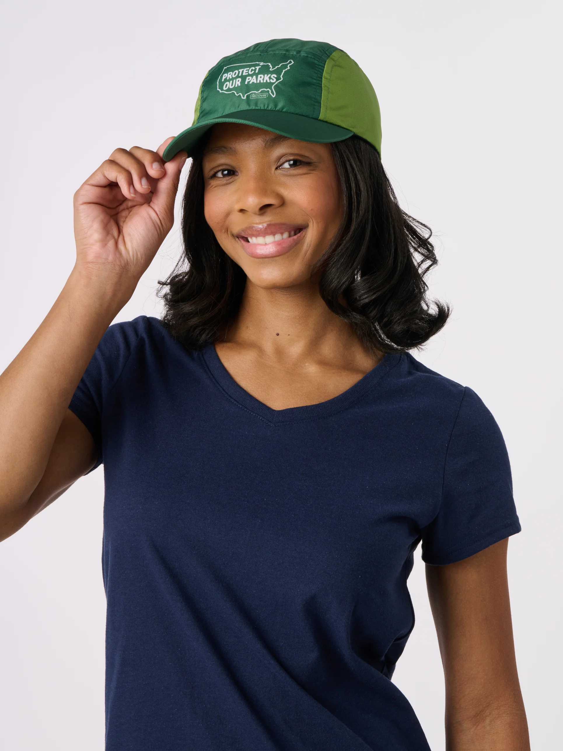 HR9001 - Protect Our Parks Runner Hat - Image 3