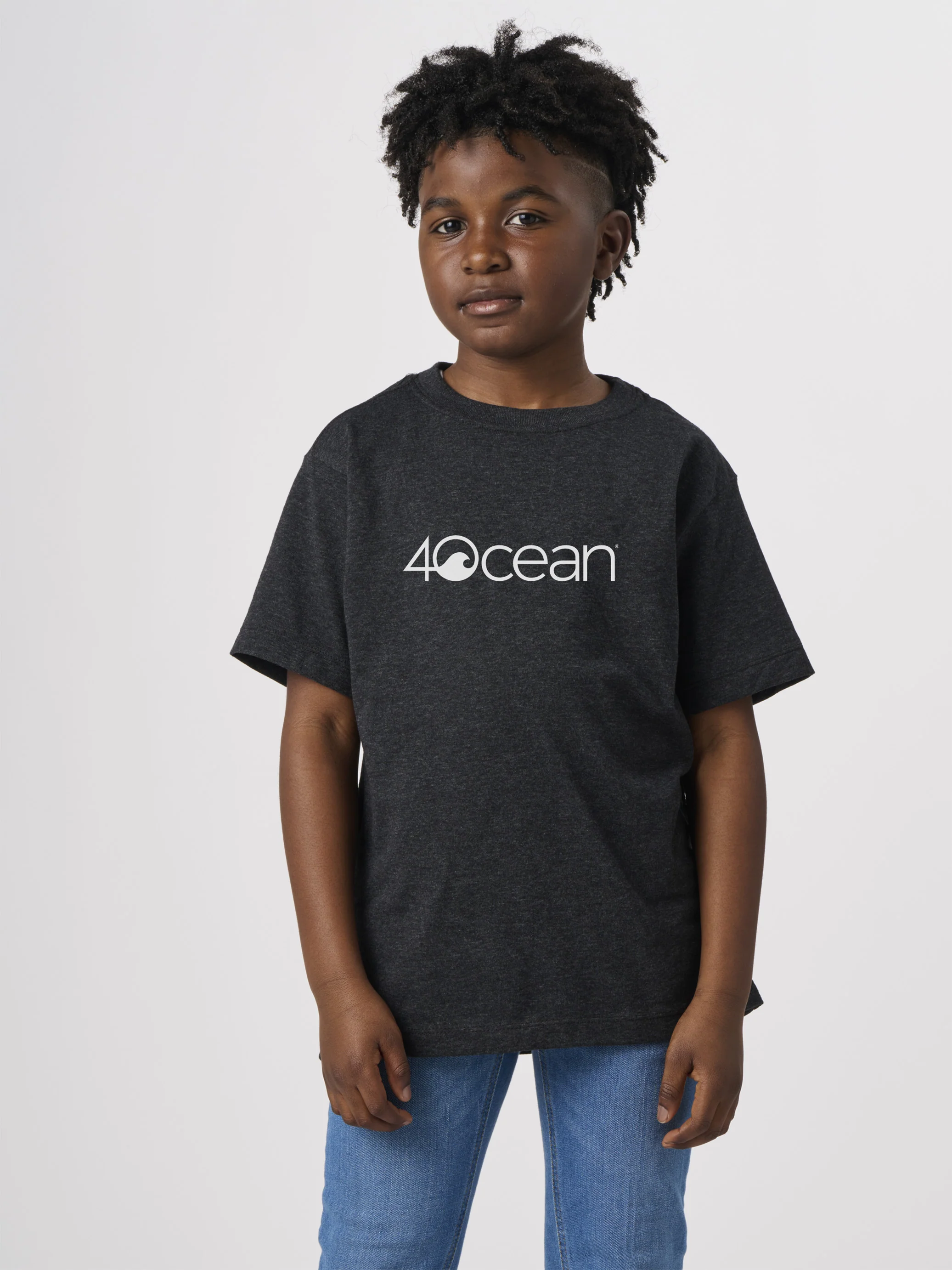 4ocean Logo Youth T-Shirt - Image 4