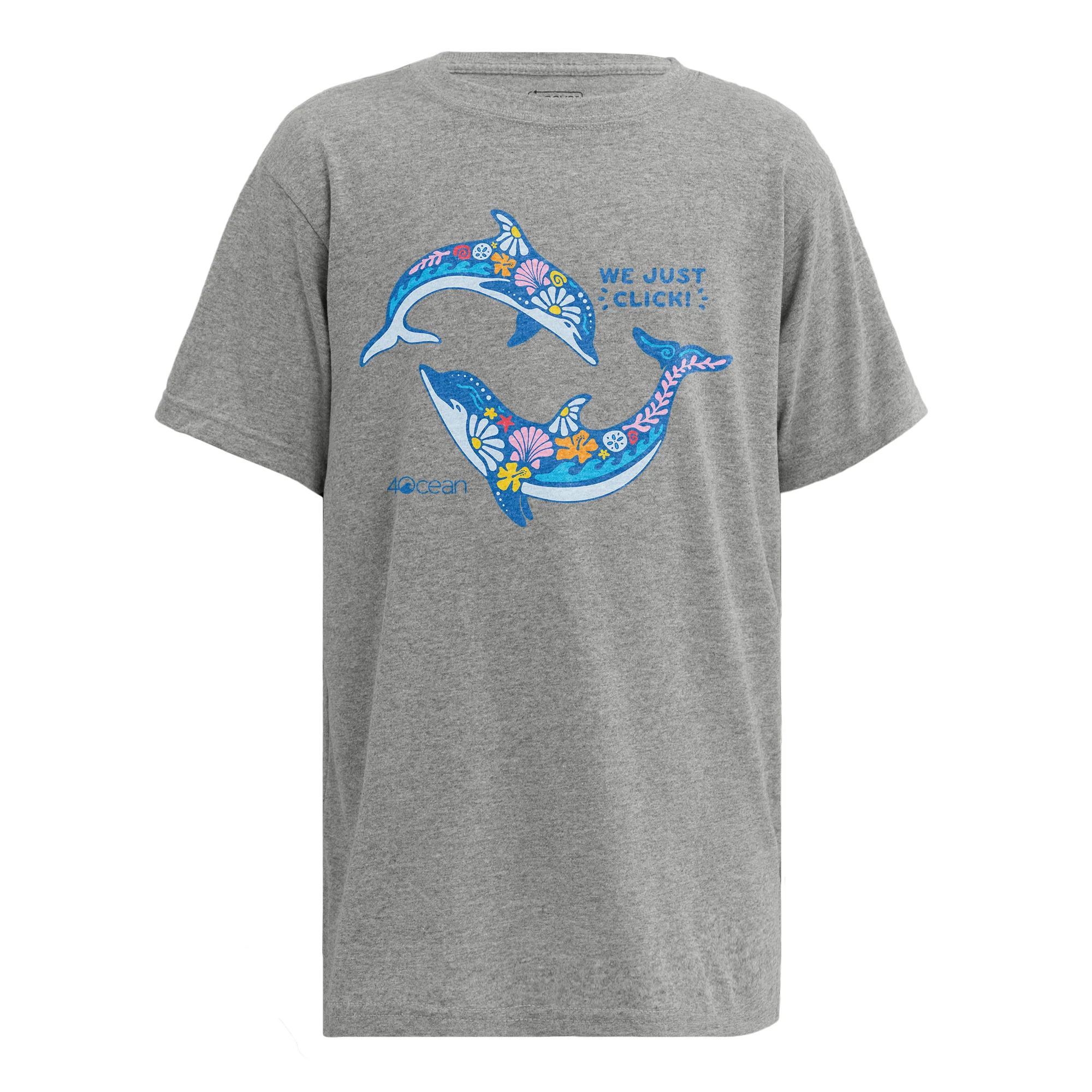 We Just Click Dolphin Youth T-Shirt - Image 3