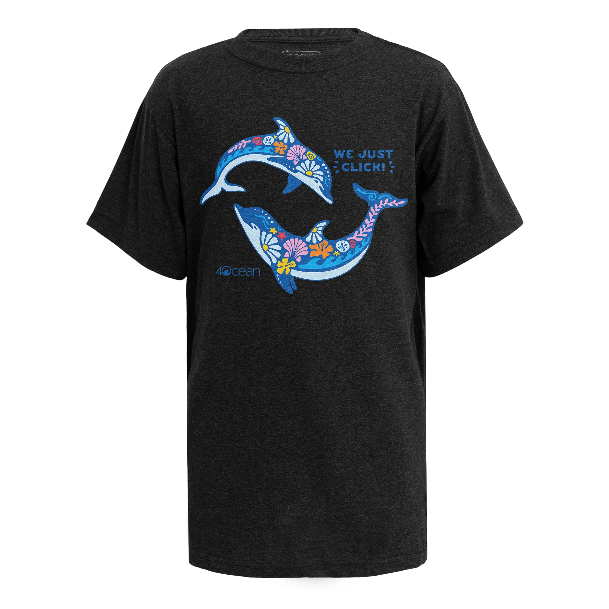We Just Click Dolphin Youth T-Shirt - Image 7