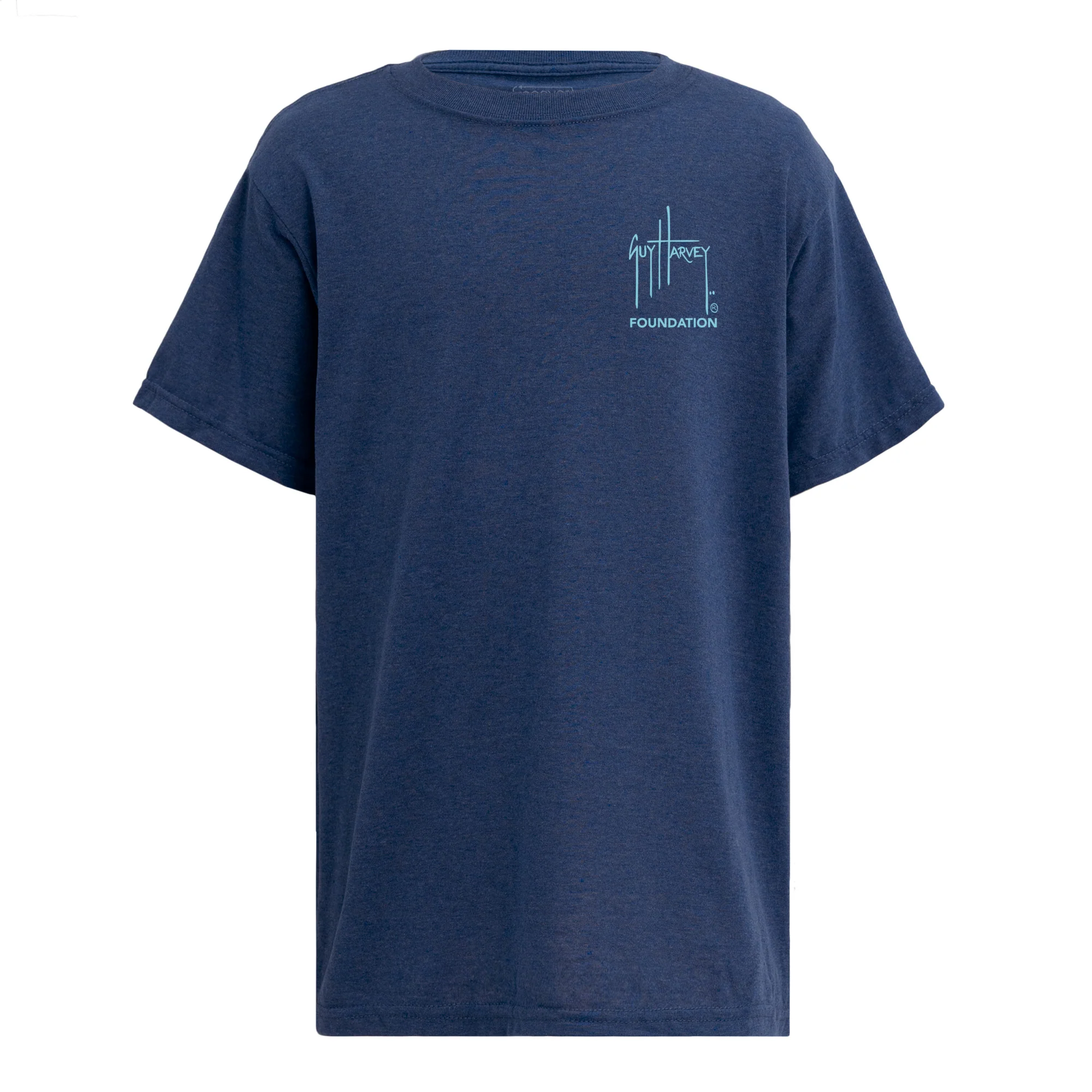 Guy Harvey Foundation Getting Salty Turtle Youth Classic T-Shirt - Image 4