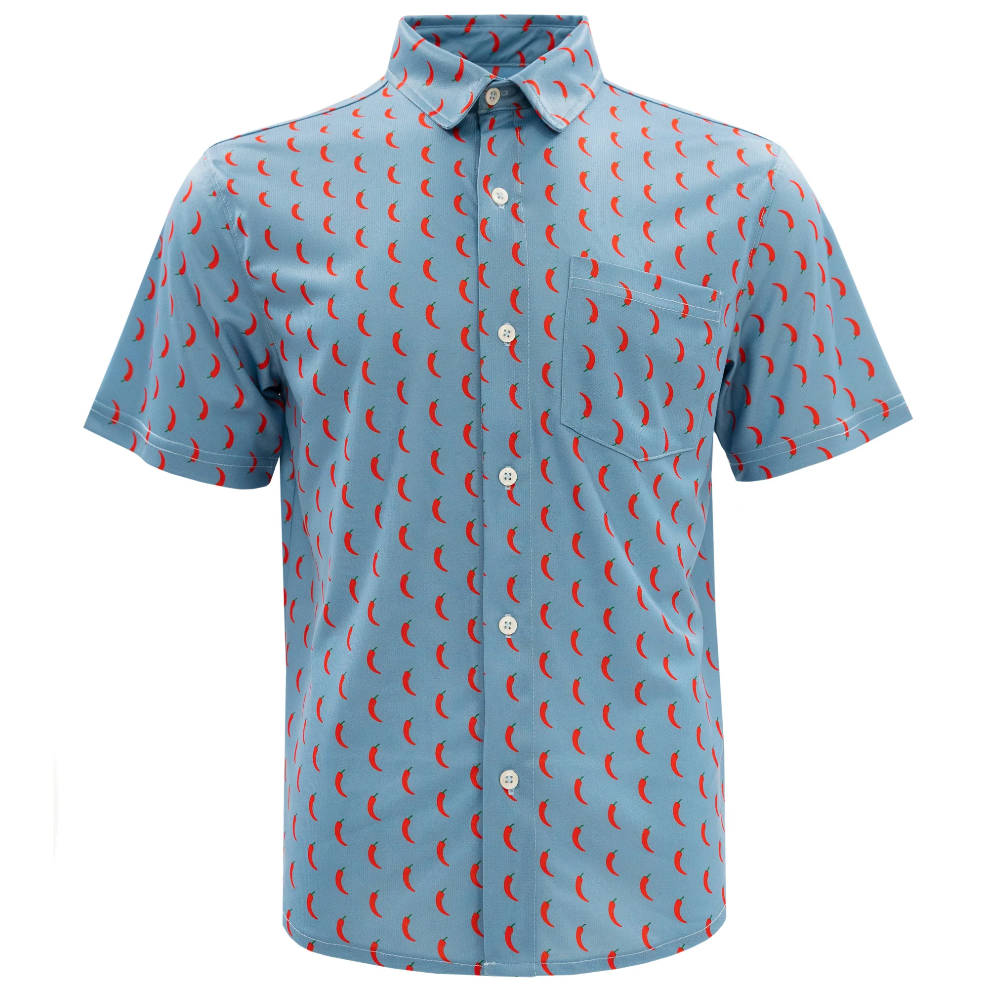 SE6000 - Sport Elite Chili Pepper Button Down - Image 3