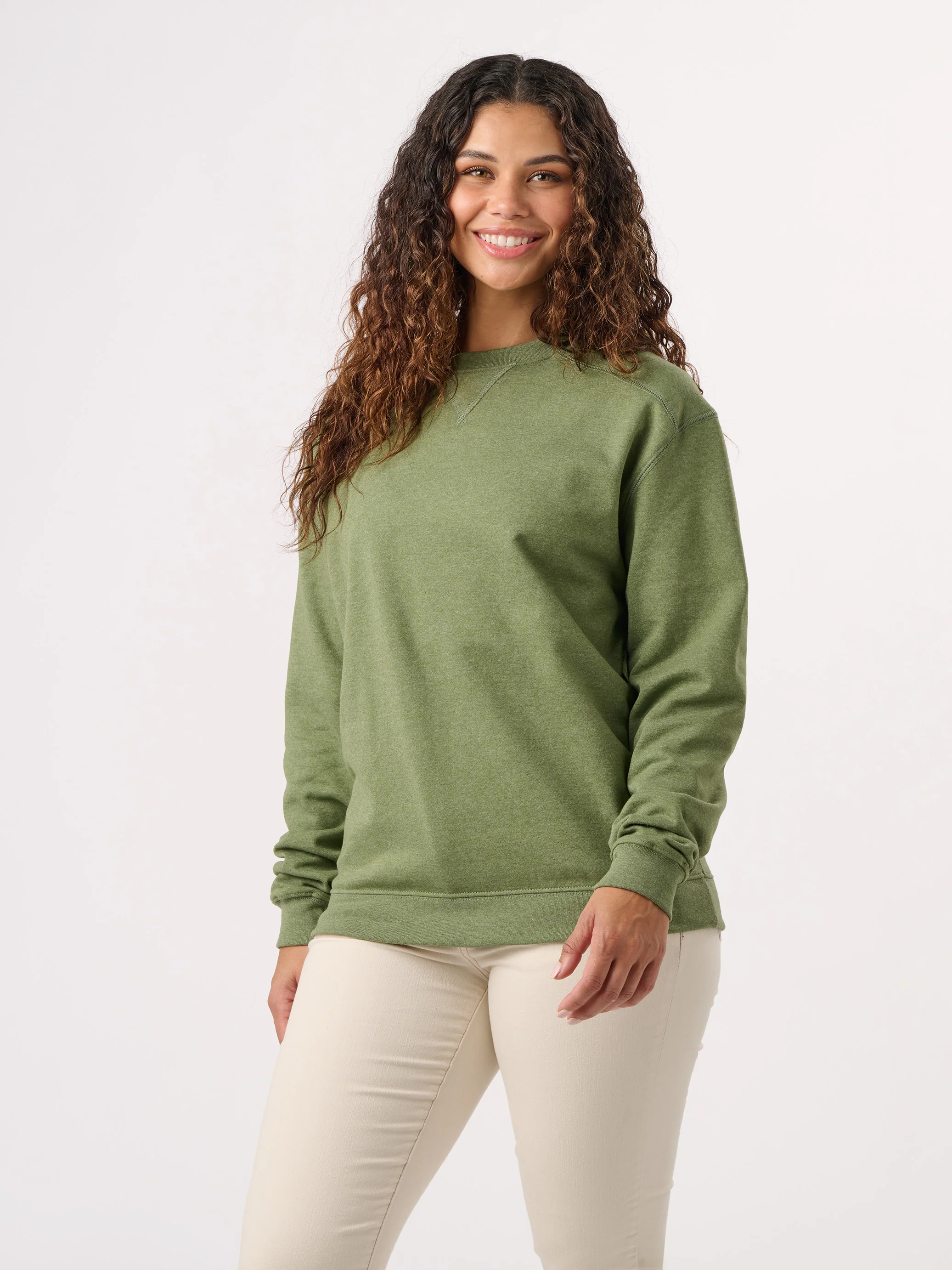 RC1095 - Unisex Fleece Crewneck Sweatshirt - Image 9