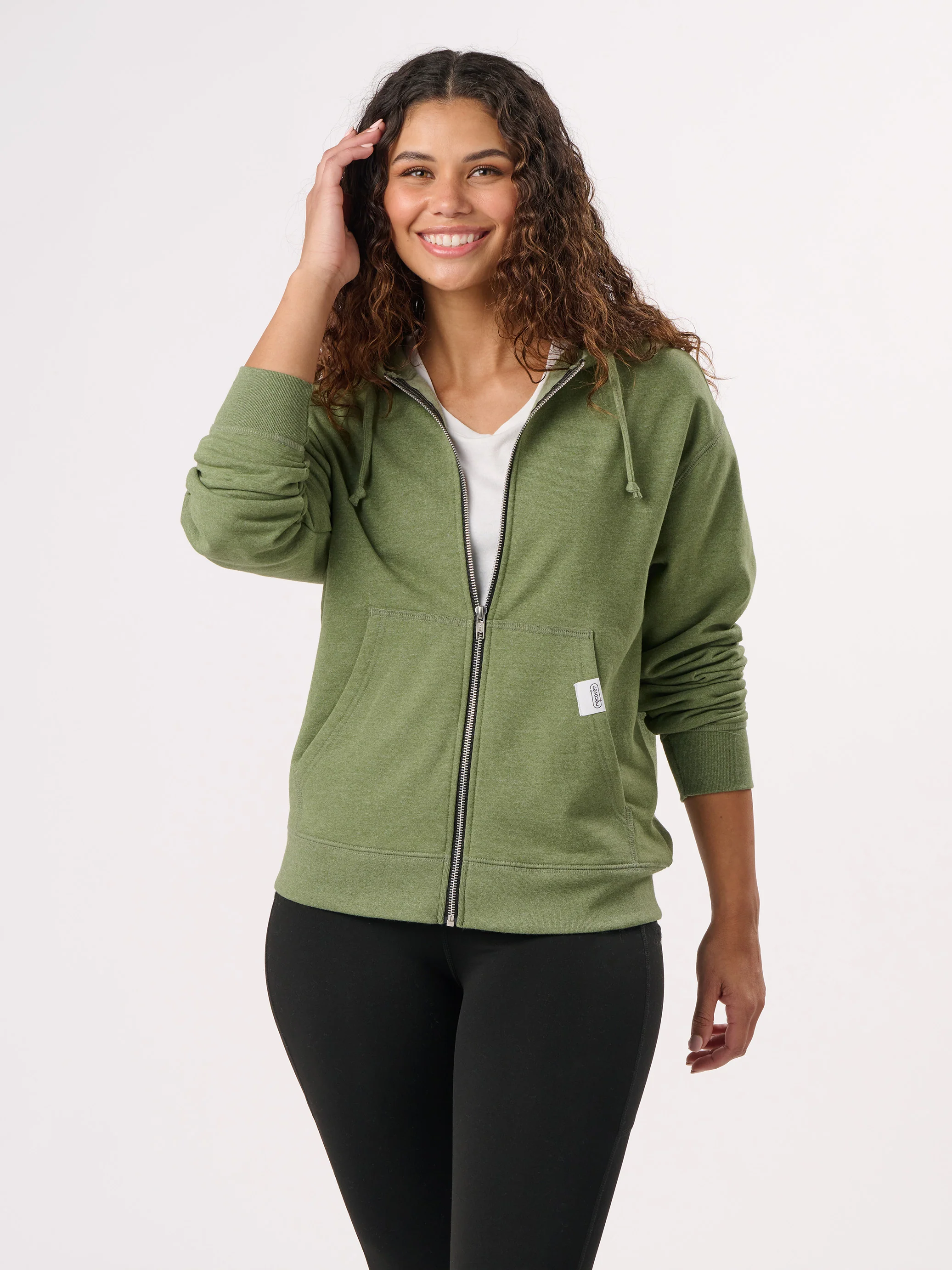 RC1090 - Unisex Fleece Zip Hoodie - Image 9